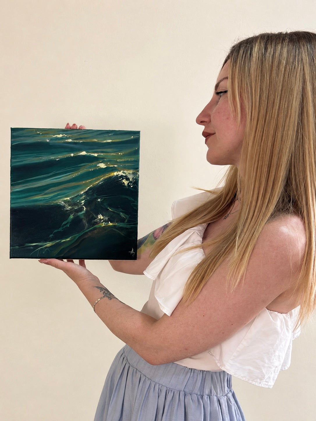 “The deeper I looked, the calmer it became”